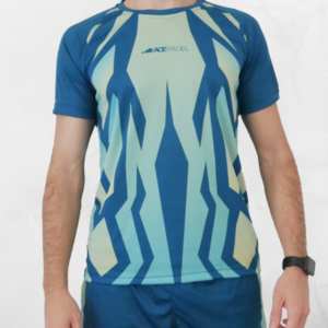 Camiseta ACE Padel Original Verde-Azul